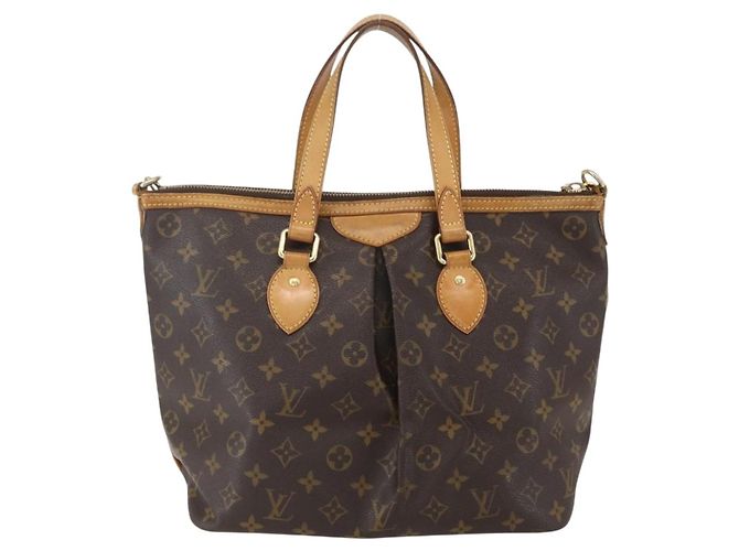 LOUIS VUITTON Monogram Palermo PM Tote Bag M40145 LV Auth ka1006 Monogramm - Ansicht 2