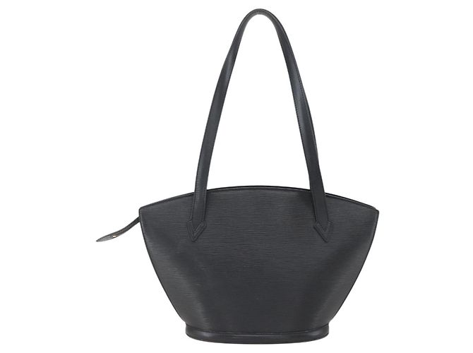 LOUIS VUITTON Borsa Lunga Epi Saint Jacques Powanie Nera M52332 LV Auth ka1033 Nero - vista 2