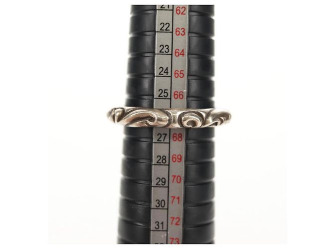 Chrome Hearts Scroll Banding Ring Ag925 Silber Auth 157976SAM - Ansicht 10