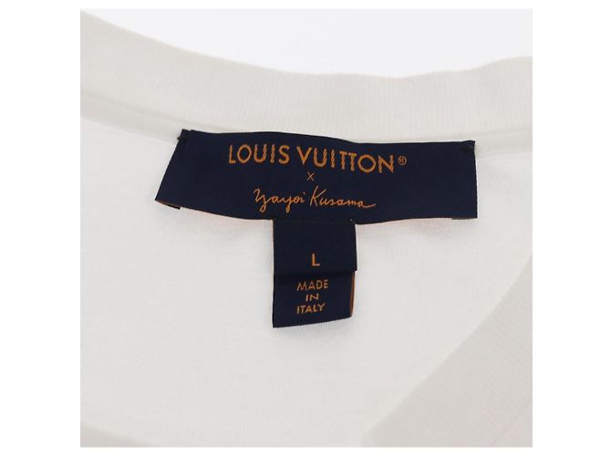 LOUIS VUITTON LVxYK Shirt Cotton White LV Auth 159497SAM - view 12