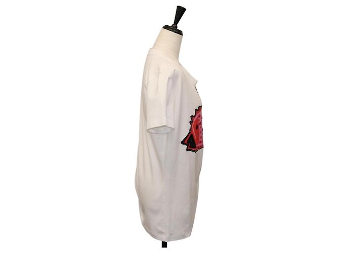 LOUIS VUITTON LVxYK Shirt Cotton White LV Auth 159497SAM - view 4