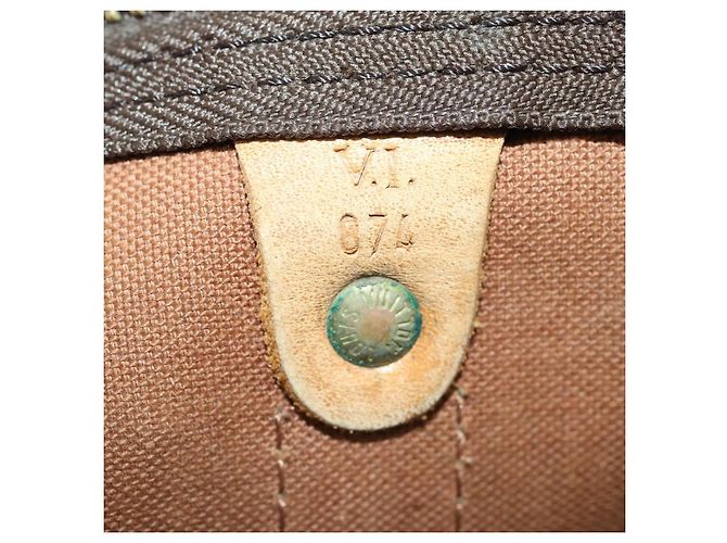 LOUIS VUITTON Borsa Boston Monogram Keepall 45 M41428 LV Auth BA8828 Monogramma - vista 12