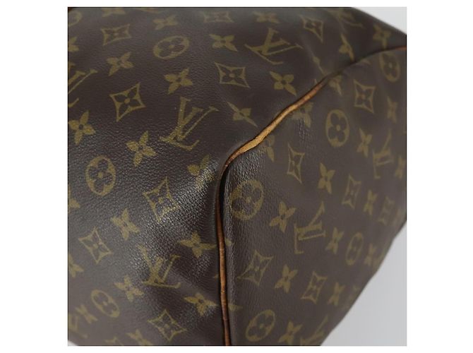 LOUIS VUITTON Borsa Boston Monogram Keepall 45 M41428 LV Auth BA8828 Monogramma - vista 14