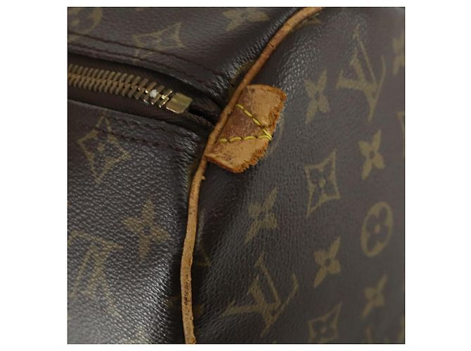 LOUIS VUITTON Borsa Boston Monogram Keepall 45 M41428 LV Auth BA8828 Monogramma - vista 19