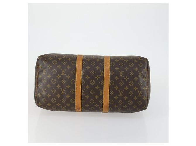 LOUIS VUITTON Borsa Boston Monogram Keepall 45 M41428 LV Auth BA8828 Monogramma - vista 5