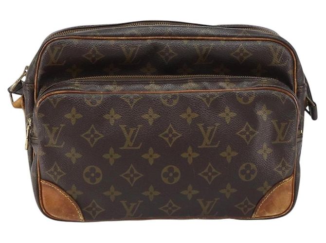 LOUIS VUITTON Monogram Nile Schultertasche M45244 LV Auth ep12392 Monogramm - Ansicht 13