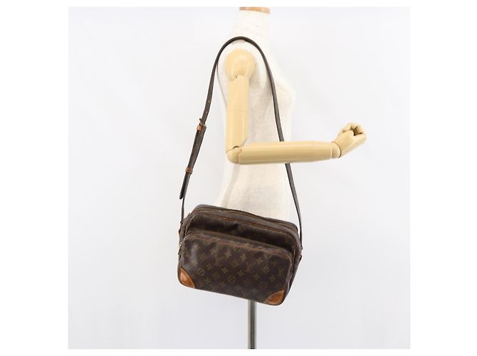 LOUIS VUITTON Monogram Nile Schultertasche M45244 LV Auth ep12392 Monogramm - Ansicht 24