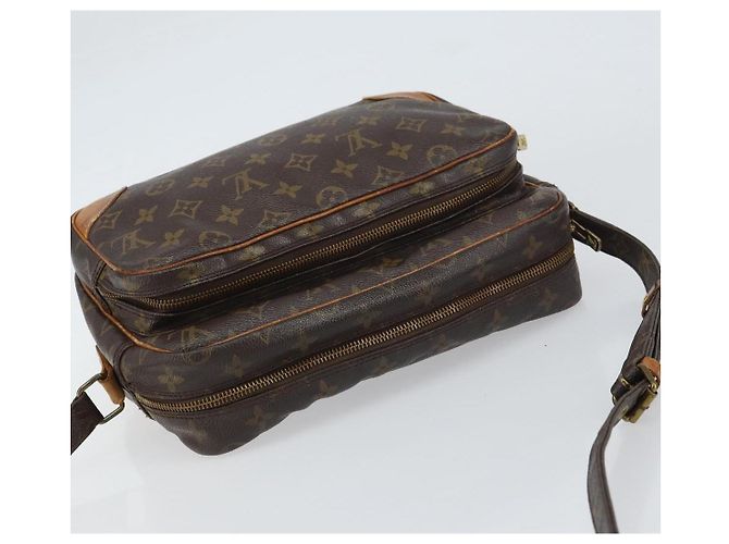 LOUIS VUITTON Monogram Nile Schultertasche M45244 LV Auth ep12392 Monogramm - Ansicht 6