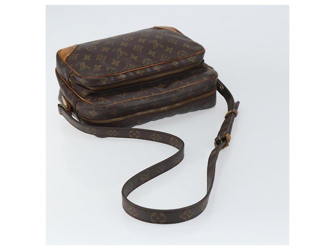 LOUIS VUITTON Monogram Nile Schultertasche M45244 LV Auth ep12392 Monogramm - Ansicht 7