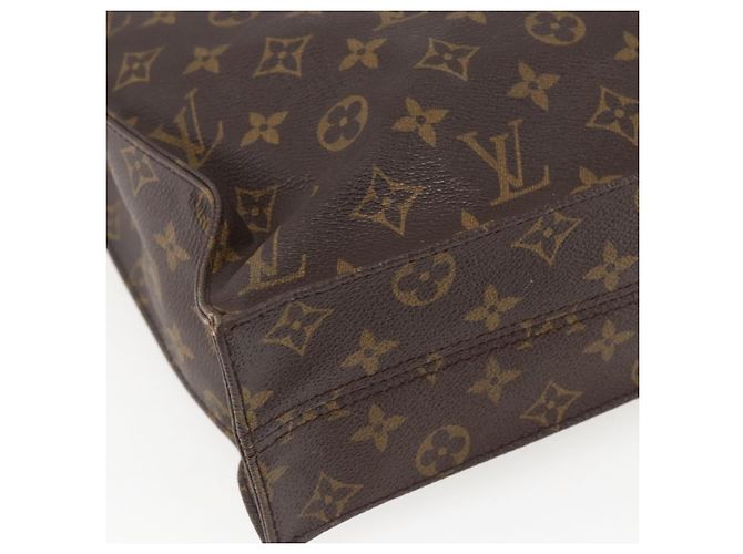 LOUIS VUITTON Borsa Sac Plat Monogram M51140 LV Auth 157365 Monogramma - vista 16