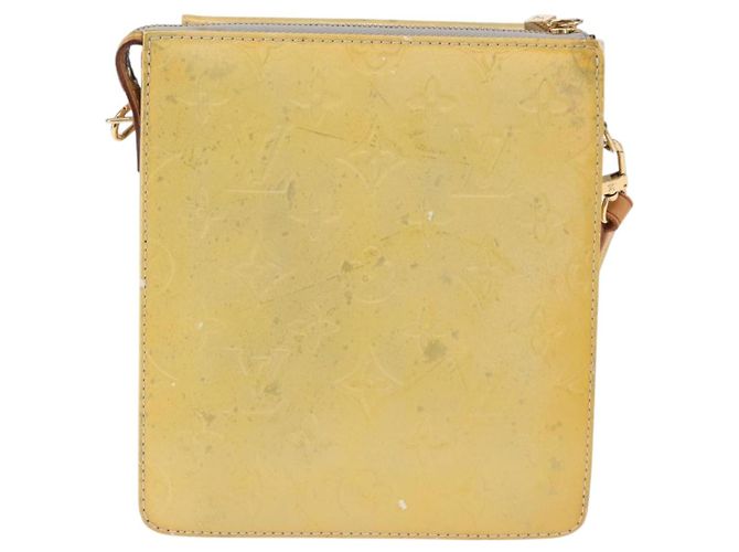 LOUIS VUITTON Bolsa de Accesorios Motto Monogram Vernis Gris M91030 LV Auth bs31986 - vista 2