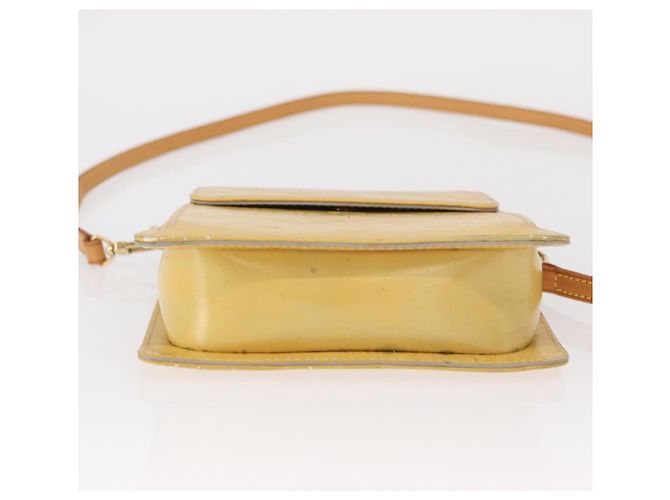 LOUIS VUITTON Bolsa de Accesorios Motto Monogram Vernis Gris M91030 LV Auth bs31986 - vista 6