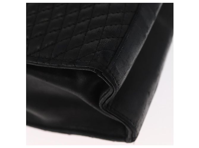BALLY Borsa a mano in pelle nera e oro Auth ka1020 Nero D'oro - vista 12