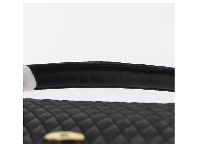 BALLY Borsa a mano in pelle nera e oro Auth ka1020 Nero D'oro - vista 8
