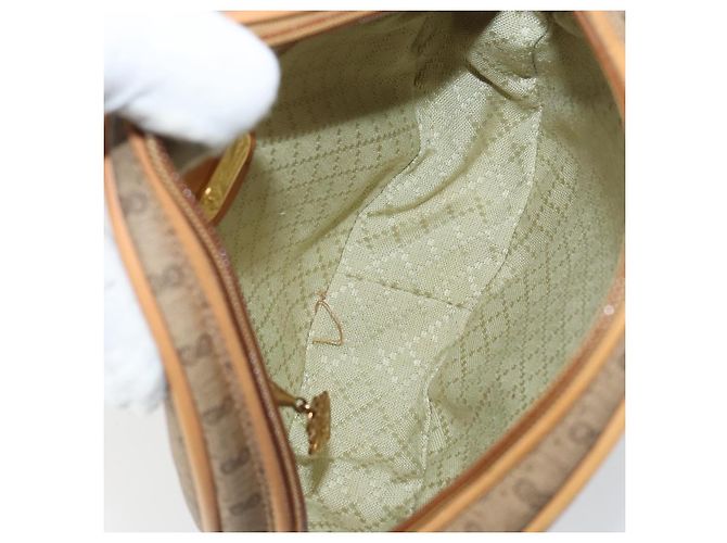 Gucci Borsa a Spalla Micro GG Supreme PVC Beige Oro 07 37 5575 Auth bs32050 D'oro - vista 17