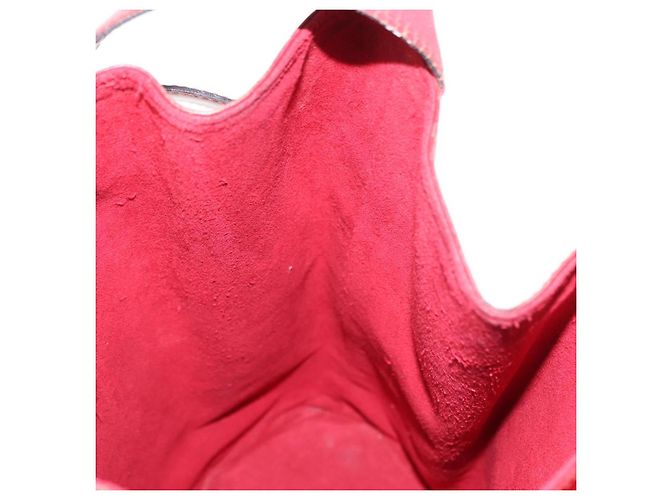 LOUIS VUITTON Epi Sac Depaule GM Borsa a Spalla Rossa M80197 LV Auth bs31790 Rosso - vista 17