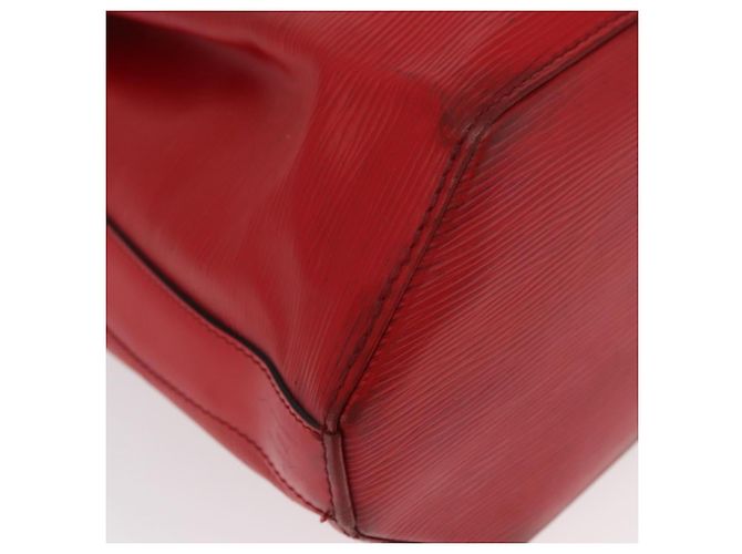 LOUIS VUITTON Epi Sac Depaule GM Borsa a Spalla Rossa M80197 LV Auth bs31790 Rosso - vista 9