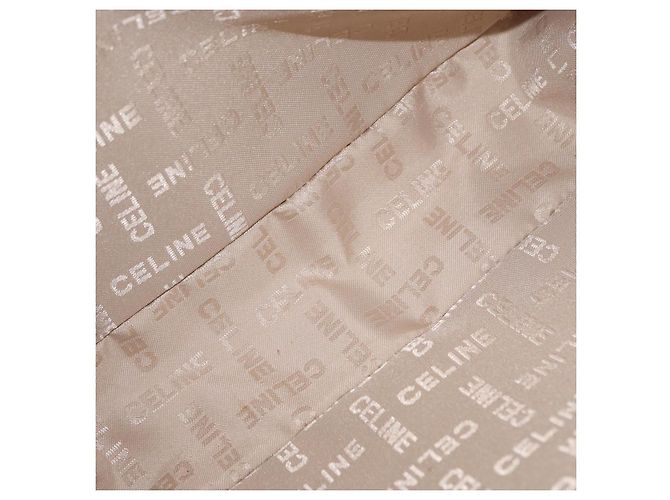 Céline Borsa a Spalla CELINE Circle in Pelle Oro Verde Chiaro Auth 156943 D'oro - vista 17