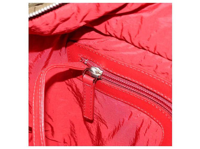 CHANEL Matelassé Coco Cocoon GM Borsa Tote Nylon Khaki Argento CC Auth 157319 Cachi - vista 22