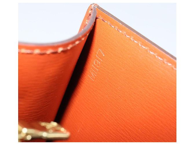 LOUIS VUITTON Borsa a Mano Epi Malesherbes Marrone M52373 LV Auth 158240 - vista 12