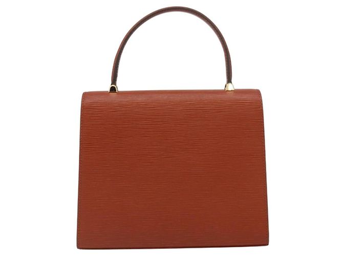 LOUIS VUITTON Borsa a Mano Epi Malesherbes Marrone M52373 LV Auth 158240 - vista 2
