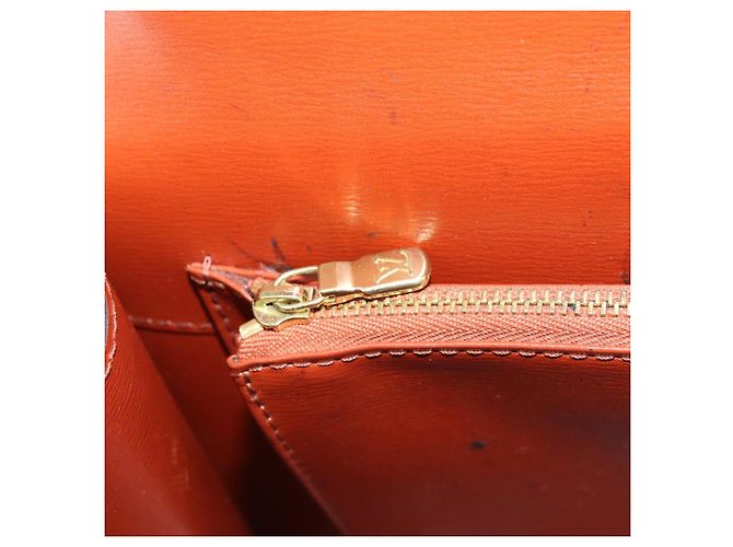 LOUIS VUITTON Borsa a Mano Epi Malesherbes Marrone M52373 LV Auth 158240 - vista 22