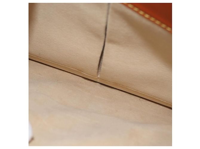 LOUIS VUITTON Borsa da Lavoro Robusta in Pelle Nomad Beige M85390 LV Auth 153647 - vista 23