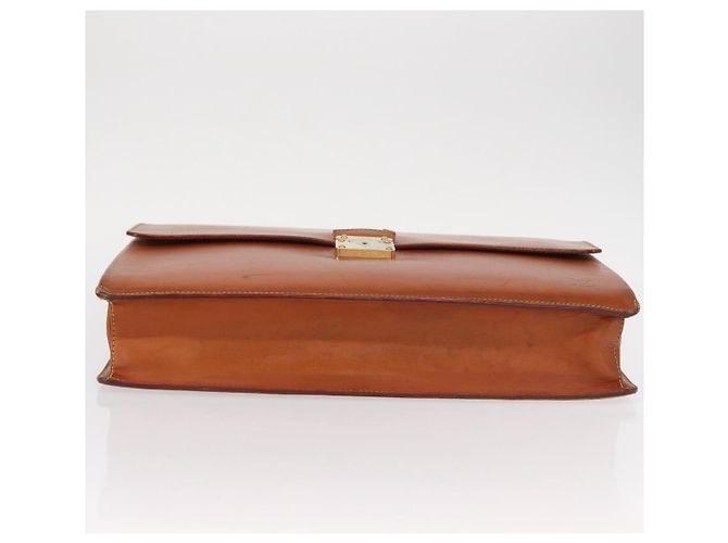 LOUIS VUITTON Borsa da Lavoro Robusta in Pelle Nomad Beige M85390 LV Auth 153647 - vista 5