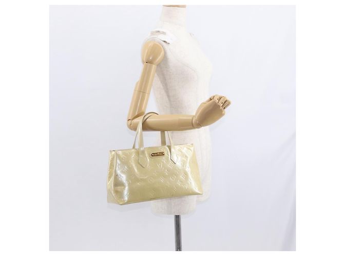 LOUIS VUITTON Borsa a Mano Monogram Vernis Wilshire PM Broncorail M91452 Auth 158632 - vista 23