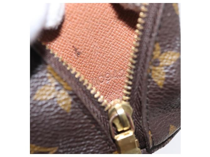 LOUIS VUITTON Neceser Demi Ronde Monogram Cosmético M47520 LV Auth 157229 Monograma - vista 12