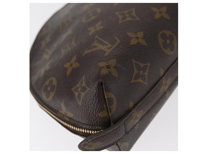 LOUIS VUITTON Neceser Demi Ronde Monogram Cosmético M47520 LV Auth 157229 Monograma - vista 15