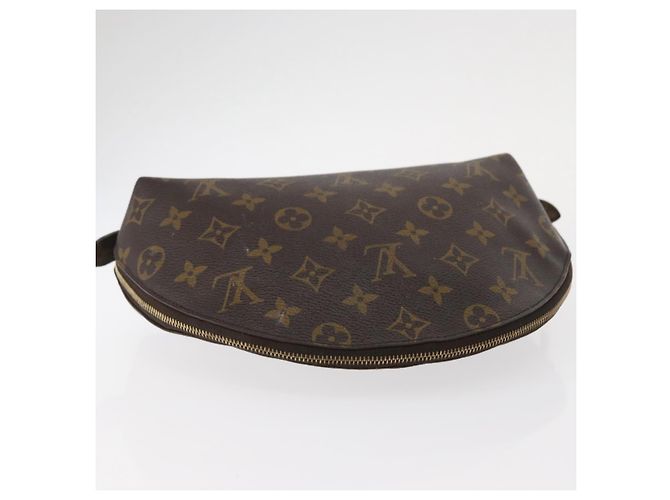 LOUIS VUITTON Neceser Demi Ronde Monogram Cosmético M47520 LV Auth 157229 Monograma - vista 5