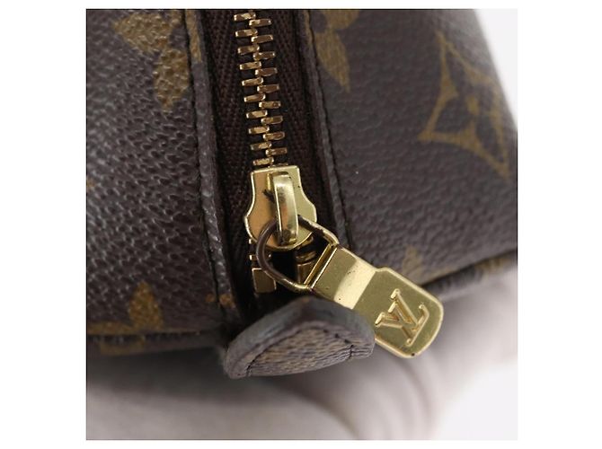 LOUIS VUITTON Neceser Demi Ronde Monogram Cosmético M47520 LV Auth 157229 Monograma - vista 8