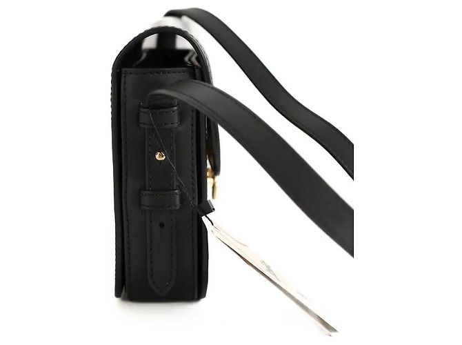 Kitsune Borsa a tracolla in pelle nera Nero - vista 3