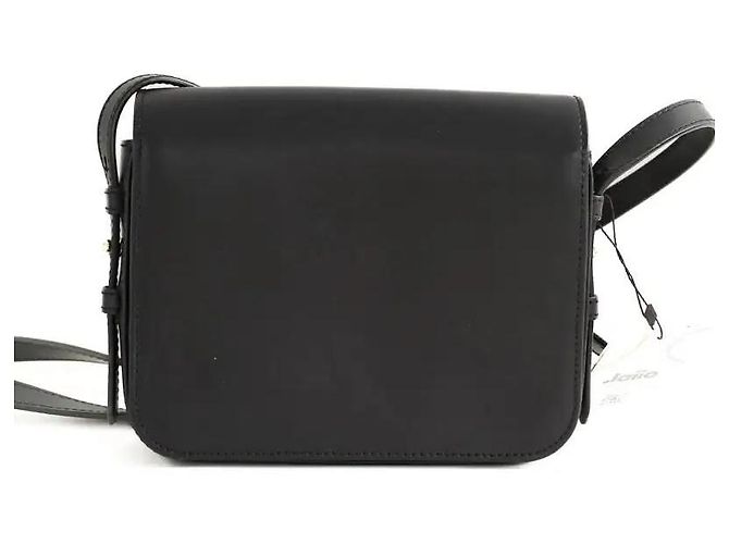 Kitsune Borsa a tracolla in pelle nera Nero - vista 4