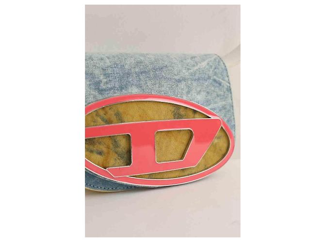 Diesel Denim shoulder bag - blue jeans - view 3