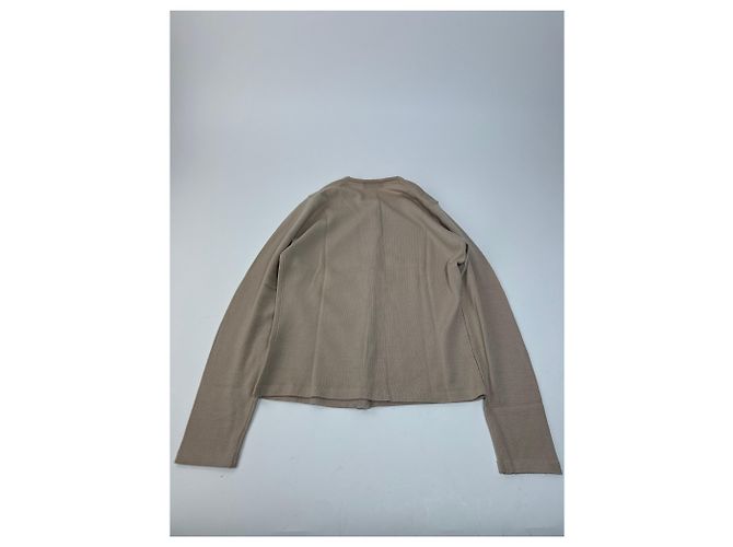 Vintage Gianni Versace Wollcardigan Beige M - Ansicht 10