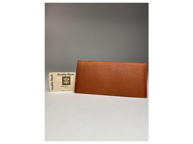 Vintage Givenchy Leather Card Holder ID Holder Brown - view 2