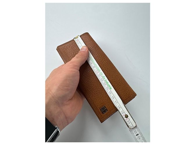 Vintage Givenchy Leather Card Holder ID Holder Brown - view 7