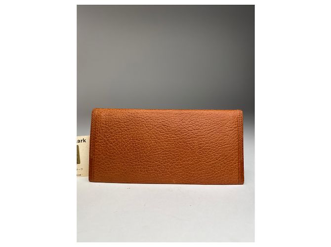 Vintage Givenchy Leather Card Holder ID Holder Brown - view 8