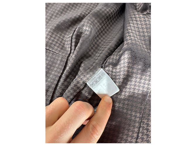Vintage Courreges Samtblazer braun 40/L - Ansicht 12