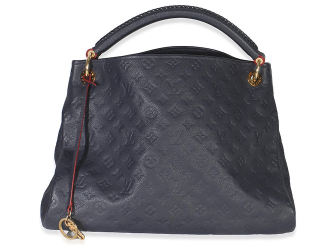 Louis Vuitton Marine Rouge Monogram Empreinte Artsy MM Blu - vista 2