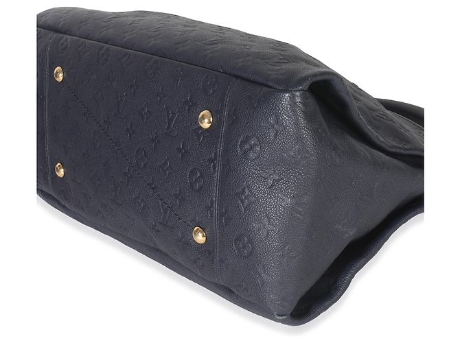 Louis Vuitton Marine Rouge Monogram Empreinte Artsy MM Blu - vista 6