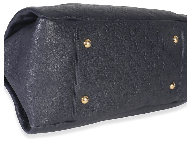 Louis Vuitton Marine Rouge Monogram Empreinte Artsy MM Blu - vista 7
