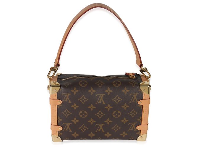 Baule laterale MM in tela Monogram Louis Vuitton Marrone - vista 2