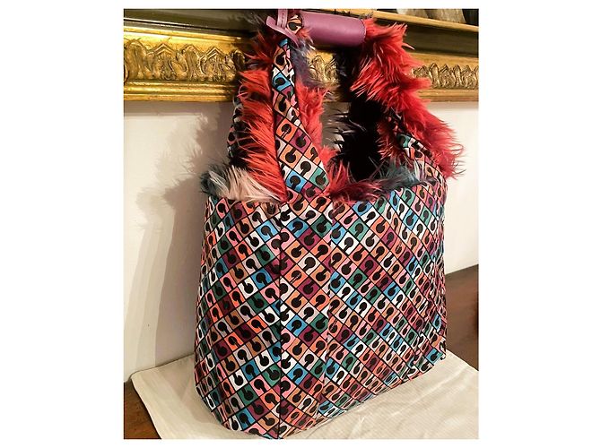 Autre Marque Meravigliosa borsa GHERARDINI Limited Edition double face Multicolore Monogramma - vista 11
