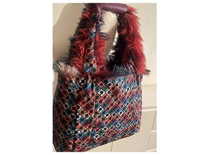 Autre Marque Meravigliosa borsa GHERARDINI Limited Edition double face Multicolore Monogramma - vista 4