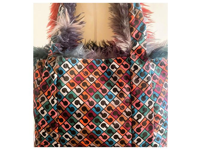 Autre Marque Meravigliosa borsa GHERARDINI Limited Edition double face Multicolore Monogramma - vista 6