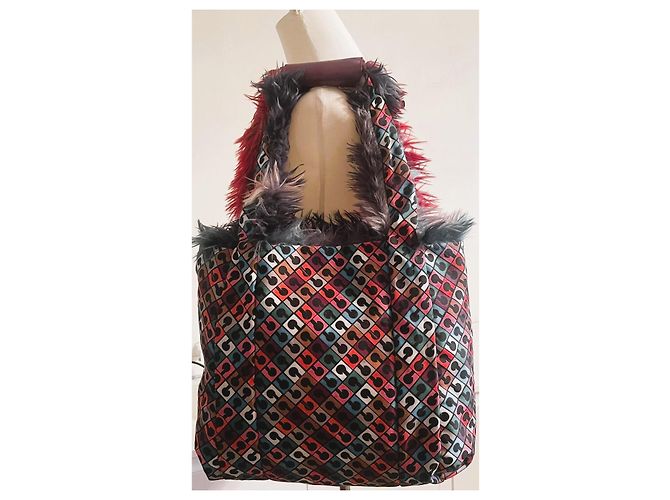 Autre Marque Meravigliosa borsa GHERARDINI Limited Edition double face Multicolore Monogramma - vista 9