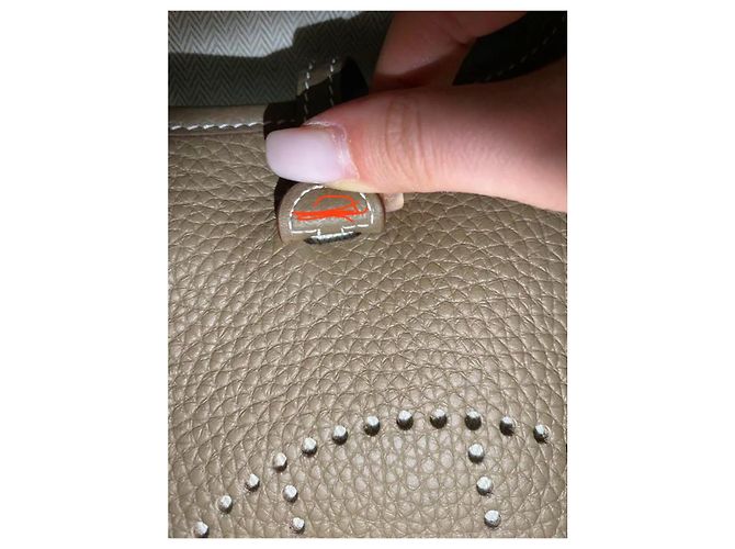 Hermès Évelyne etoupe PHW Blu Taupe - vista 5